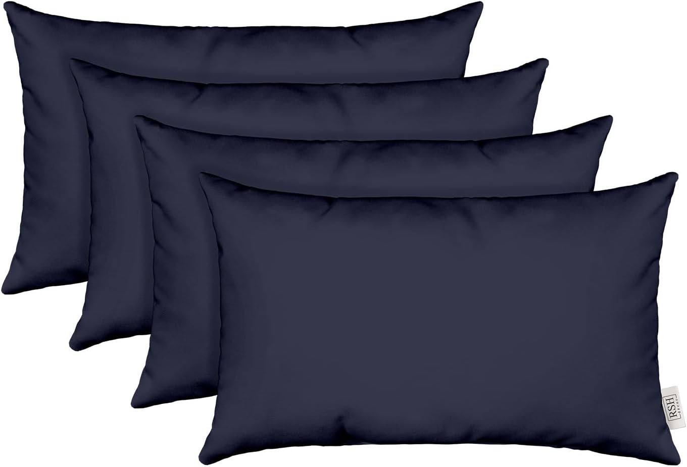 4 Pack Sunbrella Lumbar Pillows