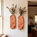 Wood Wall Hanging Plant Vases