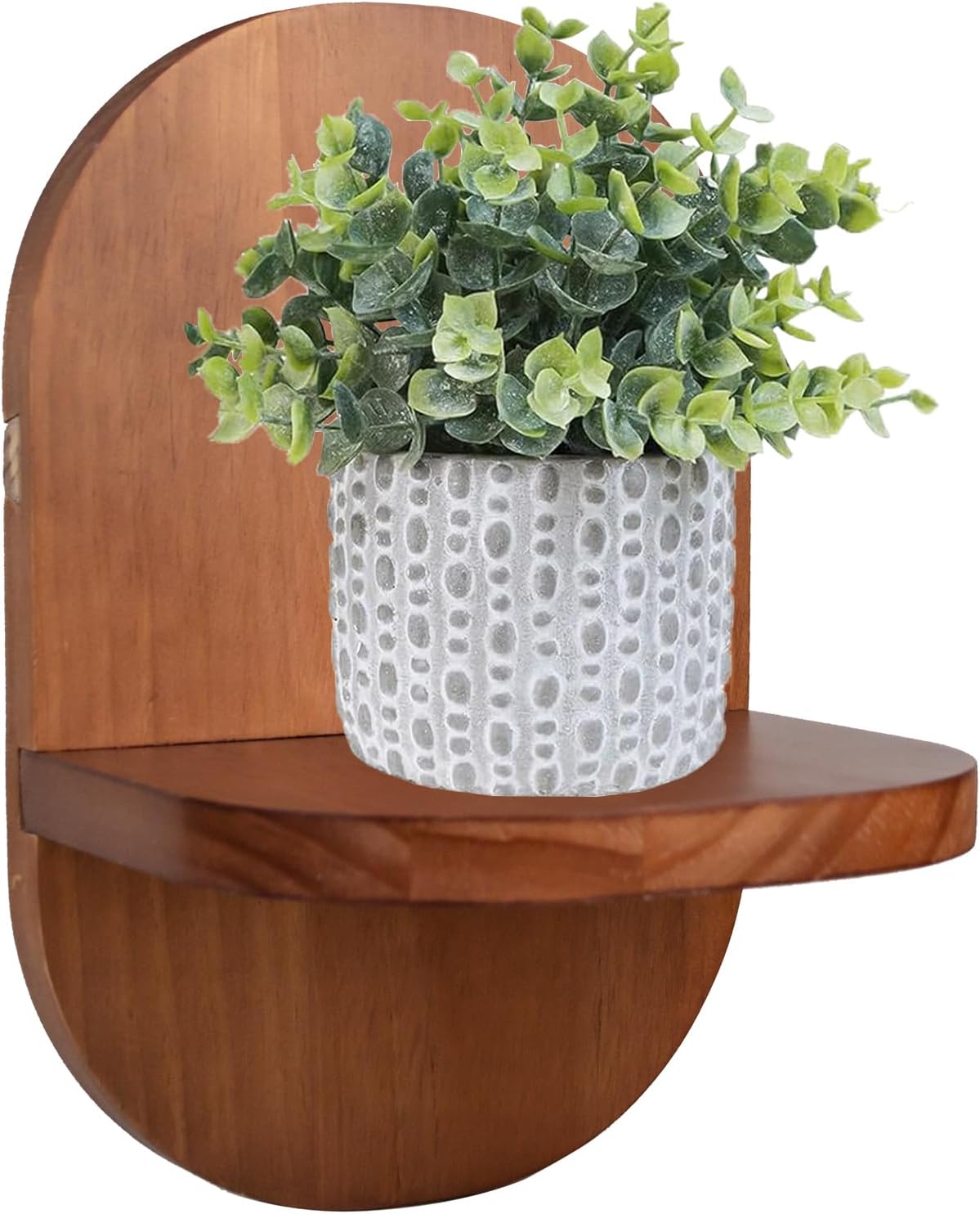Wood Wall Mount Plant Holder