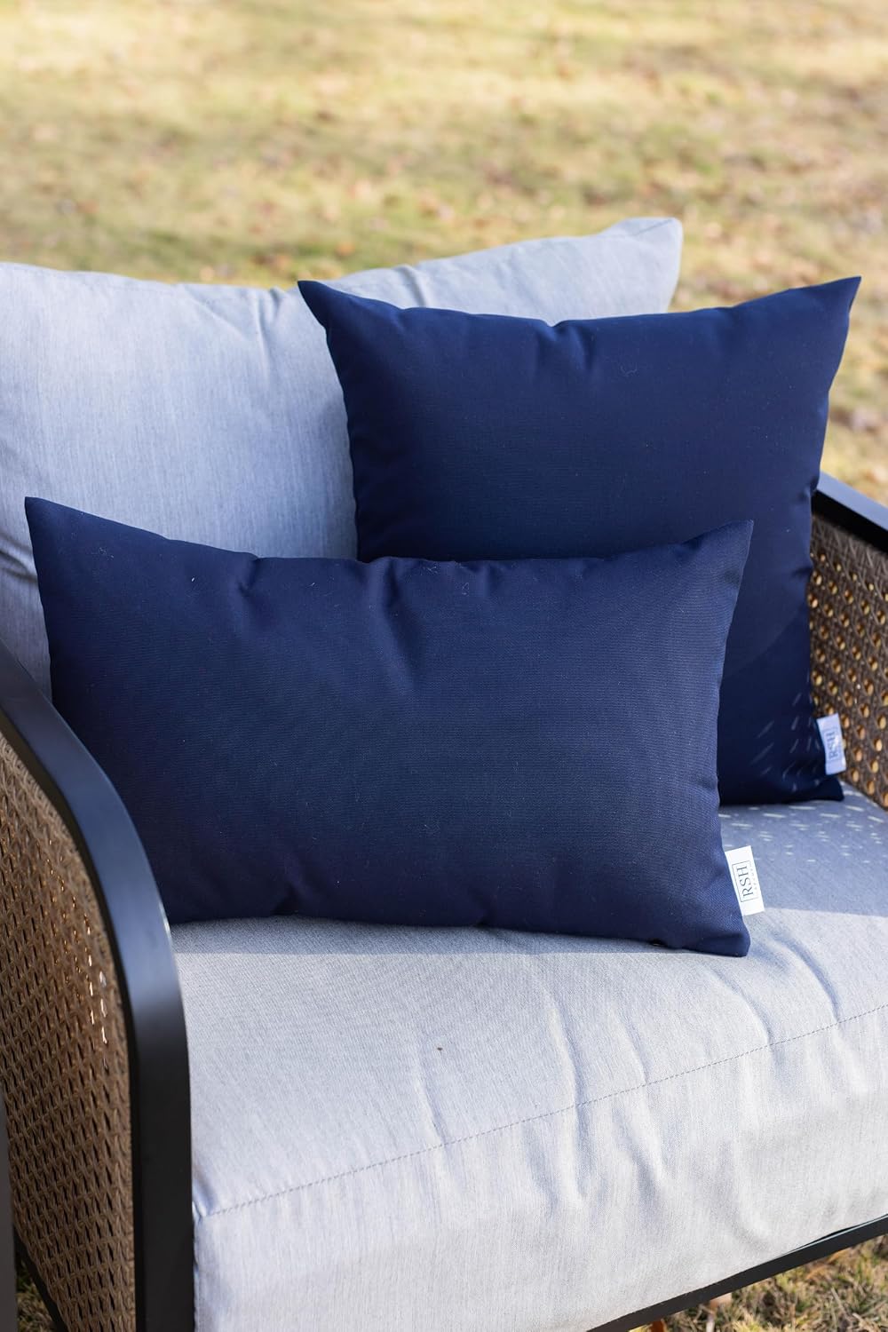 4 Pack Sunbrella Lumbar Pillows