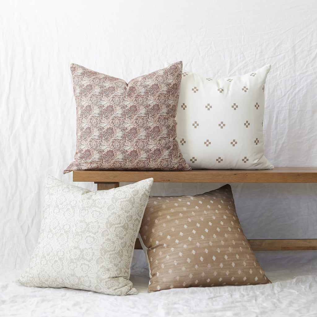 4 Pack Boho Cotton Pillow Covers
