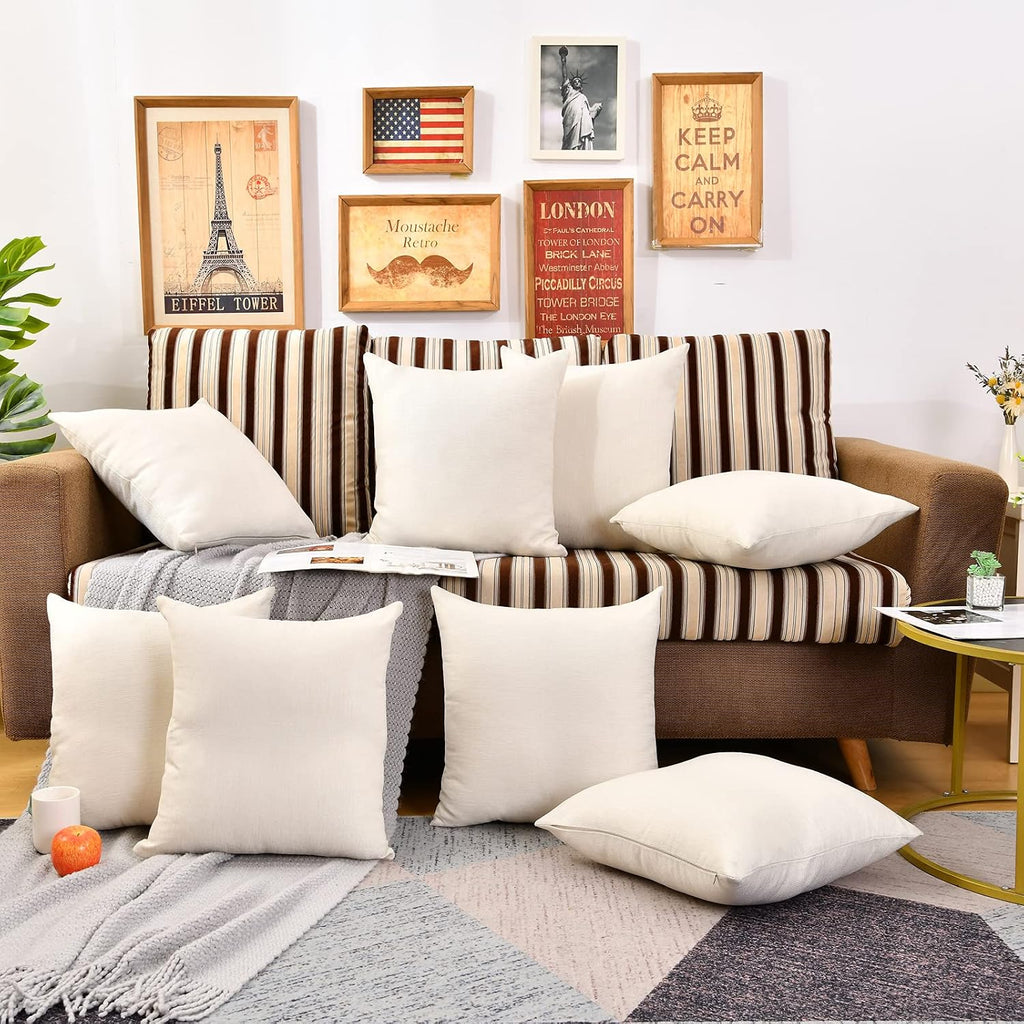 10 Pack Linen Sublimation Pillow Covers